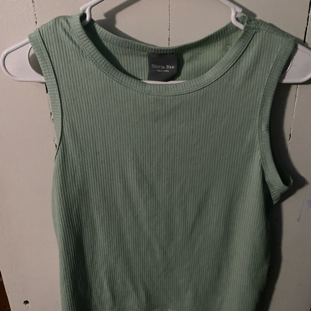 Marshall’s sage green tank top lightly worn like new condition